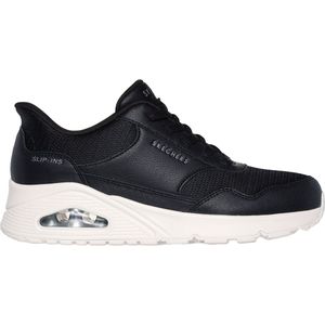 SKECHERS-dames-art 177117 BLK-slipin-uno-nylon/pu ZWART