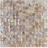 Afimera - Mother of Pearl Shell Tiles - Zelfklevende Mozaïek Tegel - Beige - 305x305x3.3mm