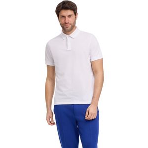 FALKE Basic Apparel Ultralight zacht huidvriendelijk katoen functioneel polo shirt heren wit - maat XXL