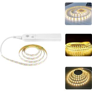 LED Stripverlichting met Bewegingssensor en Dimbare Functie – 2 meter Zelfklevend en Waterdicht voor Onder Kasten en in de Keuken