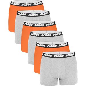 KTM by FREEGUN Boxershorts voor heren, ondergoedbroek, herenboxer, set van 6 multipack