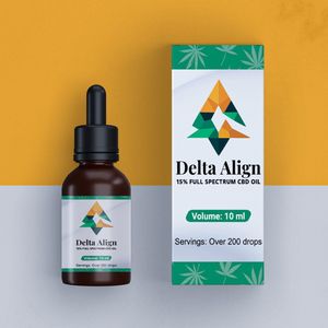 Delta Align - CBD Olie - Full Spectrum 15% - Biologische Wietolie