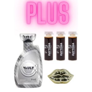 Devoted Creations Vault 400 ml plus 3x Daytona Premium Power 6 ml plus Lip Ornament Goud
