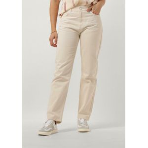 Fabienne Chapot Lola Straight Jeans Dames - Broek - Creme - Maat 31/32