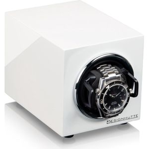 Designhütte Watchwinder Manhattan Wit Horlogeopwinder voor 1 Horloge