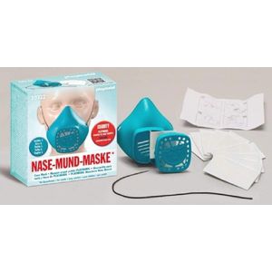 Herbruikbaar Turkoois Neus- en Mondmasker - Groot