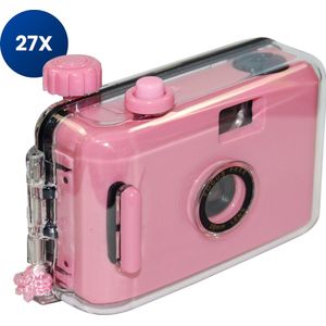 CaptainXL Wegwerpcamera - Waterdicht - 27 Foto's - Roze