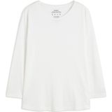 ECOALFvoor vrouwen. MCWGATSBEJA00824W24-299 T-shirt Beja grijs (XS), Casual, Lange mouwen, Biologisch katoen, Duurzaam