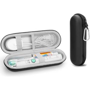 Reis Etui voor Elektrische Tandenborstels - Compatibel met Diverse Merken - Zwart