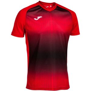 Joma - Tiger V T-shirt - Blauw - 100% Interlockpolyester