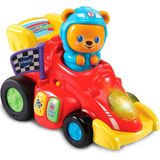 VTech Baby Speel & Leer Racebeer - Educatief Baby Speelgoed - Speelgoed Auto - Kleuren en Liedjes