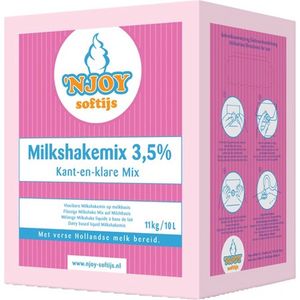 NJOY | Milkshake | 3.5% | vloeibaar | 10 liter