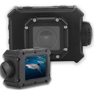 4K Ultra HD Sport-actiecamera 2.0-inch Waterdichte Camcorder voor Duiken Skydiving Fietsen Ingebouwde Microfoon 30M-duikcamera met 1/4 Inch Schroefgat