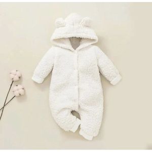Dutchdreumes Teddypak Berenpak Babyjas baby wit 62/68