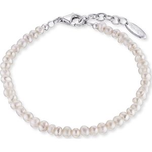 Engelsrufer - Armband - Zilver - 925 Sterlingsilver - Zoetwaterparels - Verstelbaar