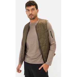 camel active - Outdoor Vest - Khaki - Gerecycled Polyamide