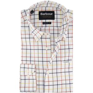 Barbour casual overhemd wit