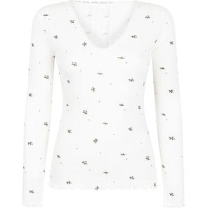 Hunkemöller Pyjama top Pointelle Wit XL