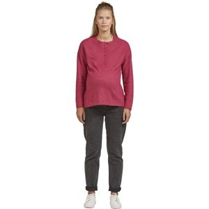 Vertbaudet - Trui - Fuchsia - Tunesische Kraag - Voor Zwangerschap en Borstvoeding