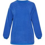 usha - FESTIVAL - Sweatshirt - Blauw - Ronde Hals - Losse Pasvorm