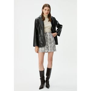 Mini-lengte Vorm A A-Linien-Rock