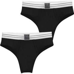 Björn Borg dames Core High Waist Briefs - slip hoge taille (2-pack) - multicolor - Maat: XXL