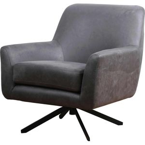 Fauteuil - Dion - stof Soft antraciet