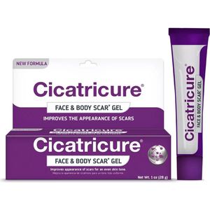 Cicatricure - Scar Reducing Cream - Face & Body Scar - Vermindert zichtbare littekens - Brandwonden - Acne