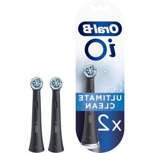 Ultimate Clean Opzetborstels Zwart - Verpakking Van 2 Stuks - Hoge Kwaliteit