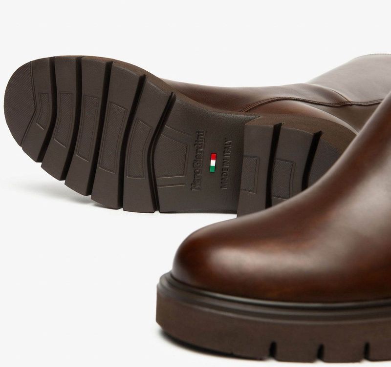 Nerogiardini Eva Urbana Gewassen Laarzen Bruin 0 - Streetwear - Vrouwen