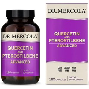 Dr. Mercola - Quercetin and Pterostilbene Advanced - 180 capsules