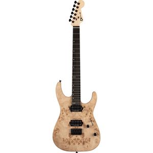 Charvel Pro-Mod DK24 HH HT E Mahogany with Poplar Burl Desert Sand - ST-Style elektrische gitaar