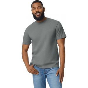 Gildan Heren-T-shirt Softstyle Midweight GI65000 - Graphite Heather - S