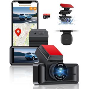 Dual Dashcam - Dashcam Voor en Achter - Auto Camera Dashcam - Dashcam Auto - Dual Dashcam voor Auto