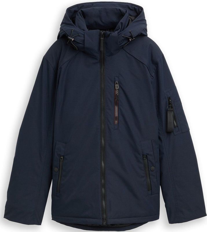 Tom Tailor - Heren jas - Maat XXL - Mannen - MARINE - polyester