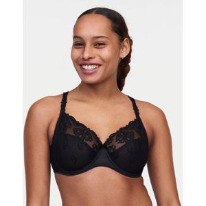 Chantelle - Champs Elysées - Omsluitende BH - Zwart - Polyamide
