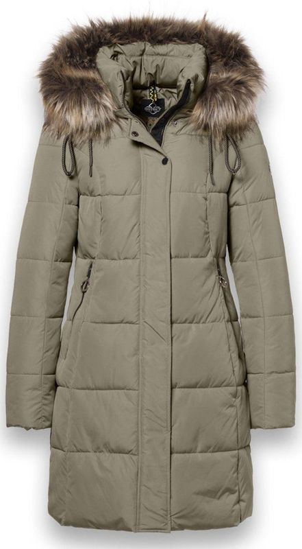 District CHATEL Light Olive -  damesjas