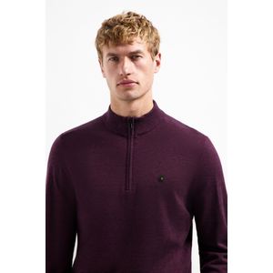 Schipperstruien - Melange Trui - Halve Rits