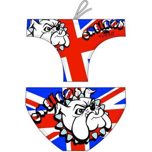Turbo England Bulldog Zwemslip Wit S Man