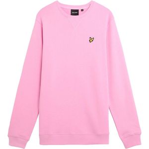 Lyle & Scott - Middenlaag Crew Neck - Sweatshirt - Roze - Ronde Hals