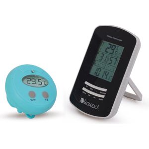 Interline - Draadloze Thermometer - Basisstation met Temperatuurweergave