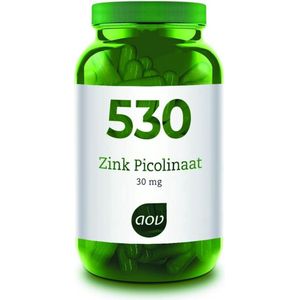AOV 530 Zink Picolinaat 60 capsules - Mineralen - Voedingssupplementen