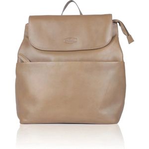 Sparwell - Odele - Luxe Leren dames rugzak - Taupe