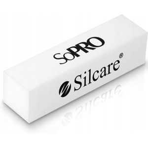 Silcare 4-zijdige Buffer Polijstblok 100/100 voor Manicure & Pedicure