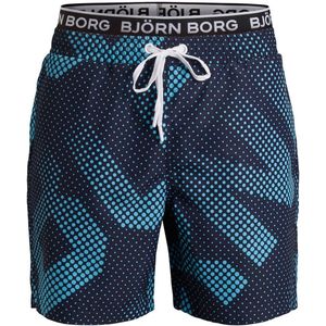 Björn Borg heren telescope elastic short blauw