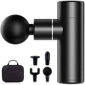 Massagegun zwart - Massage gun mini - reisversie - massagegun zwart