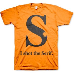 Hybris I Shot The Serif Orange-2XL