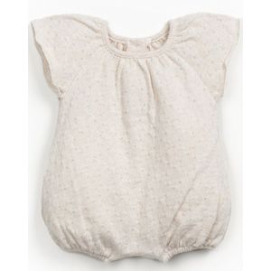 PLAY UP Embellihed Jersey Jumpsuit - romper- Boxpakje - Ecru - Maat 56