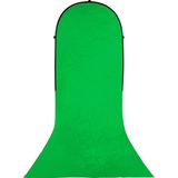 Bresser Opvouwbaar Achtergronddoek - BR-TR10 - 150x200x200cm - Incl Frame - Groen - Green Screen