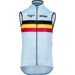 Bioracer - Official Team België (2022) - Fietsshirt zonder Mouwen - Unisex - Blauw S